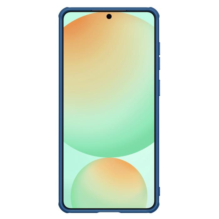 Bild 2, NILLKIN NILLKIN Samsung Galaxy S25 Edge Skal Frosted Shield Blå - Teknikhallen.se