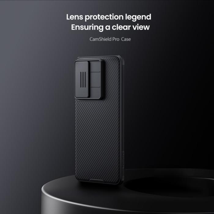 Bild 5, NILLKIN NILLKIN Samsung Galaxy S25 Edge Skal CamShield Pro Blå - Teknikhallen.se