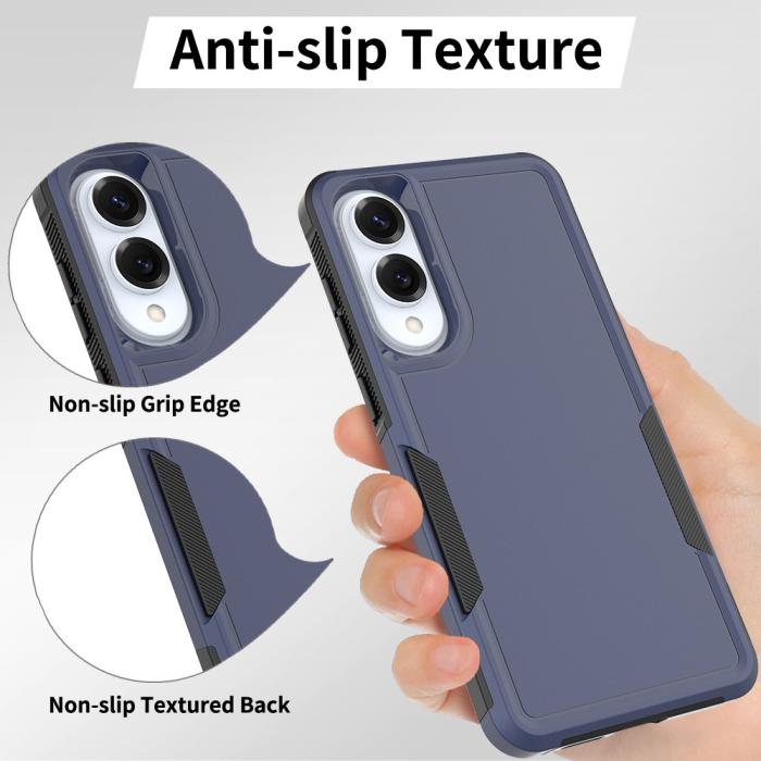 Bild 6,  Samsung Galaxy S25 Edge Skal Extreme Shockproof Hybrid Blå - Teknikhallen.se