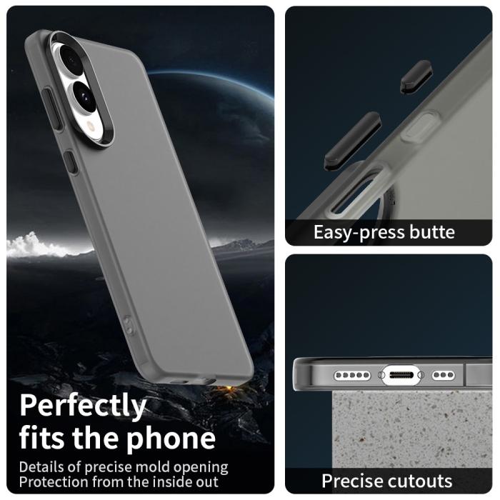Bild 5,  Samsung Galaxy S25 Edge Skal Slim Matt Svart - Teknikhallen.se