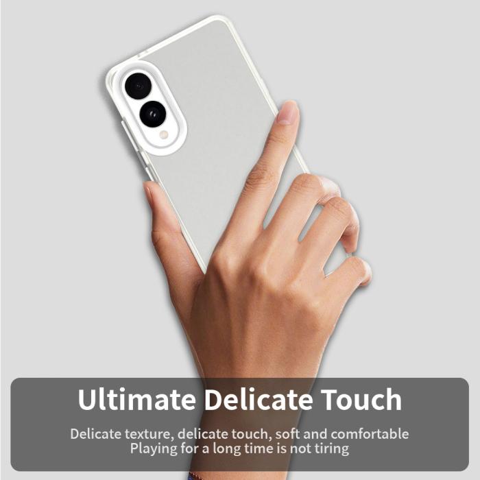 Bild 6,  Samsung Galaxy S25 Edge Skal Slim Matt Vit - Teknikhallen.se