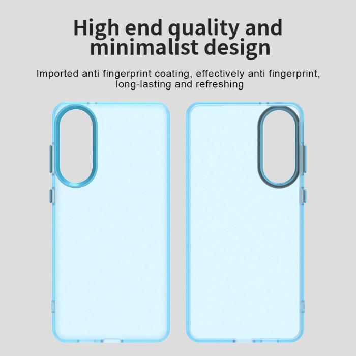 Bild 3,  Samsung Galaxy S25 Edge Skal Slim Matt Blå - Teknikhallen.se