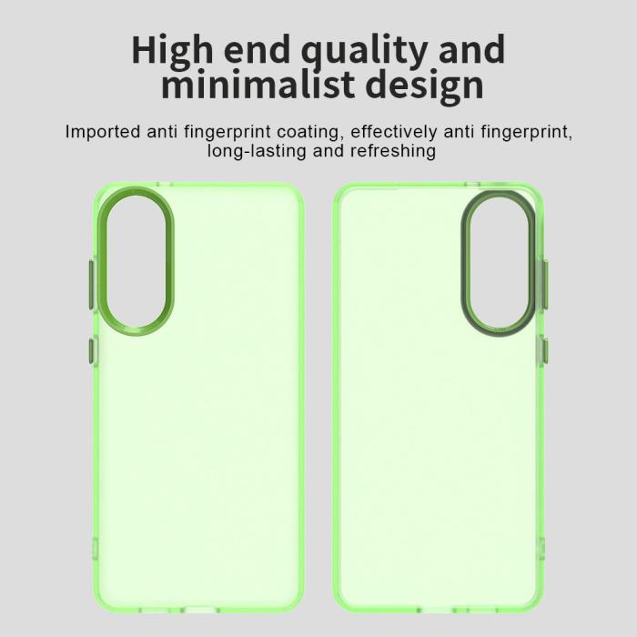 Bild 3,  Samsung Galaxy S25 Edge Skal Slim Matt Grön - Teknikhallen.se