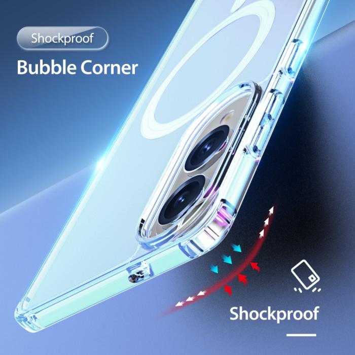 Bild 5, DUX DUCIS DUX DUCIS Galaxy S25 Edge Skal MagSafe Clin Series Transparent - Teknikhallen.se