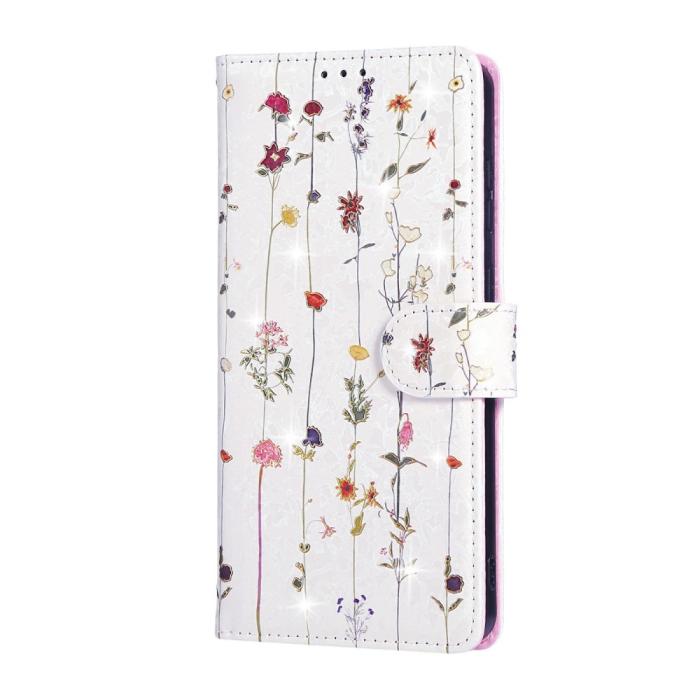 Bild 6,  Samsung Galaxy S25 Edge Fodral RFID Små Blommor - Teknikhallen.se