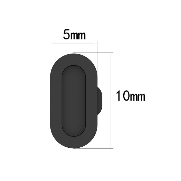 Bild 5,  Garmin Forerunner 265/265S/965 Dammplugg Silikon Svart - Teknikhallen.se