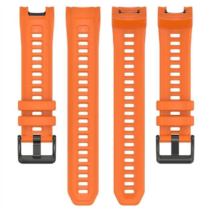 Bild 4,  Garmin Instinct 3 50 mm Klockarmband Silikon Orange - Teknikhallen.se