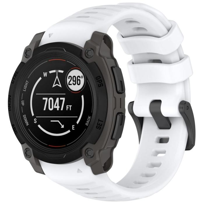 Bild 5,  Garmin Instinct E 40 mm Klockarmband Silikon Vit - Teknikhallen.se