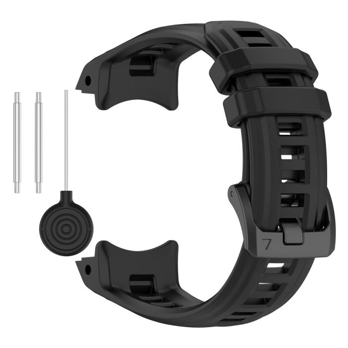 Bild 2,  Garmin Instinct E 45 mm Klockarmband Silikon Svart - Teknikhallen.se