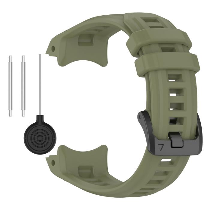 Bild 2,  Garmin Instinct E 45 mm Klockarmband Silikon Grön - Teknikhallen.se