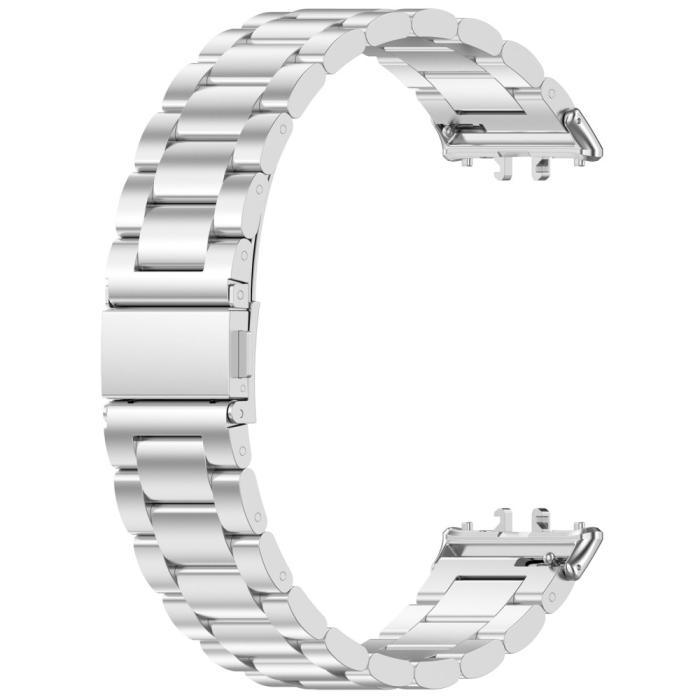 Bild 2,  Samsung Galaxy Watch Fit 3 Klockarmband Rostfritt Stål Silver - Teknikhallen.se
