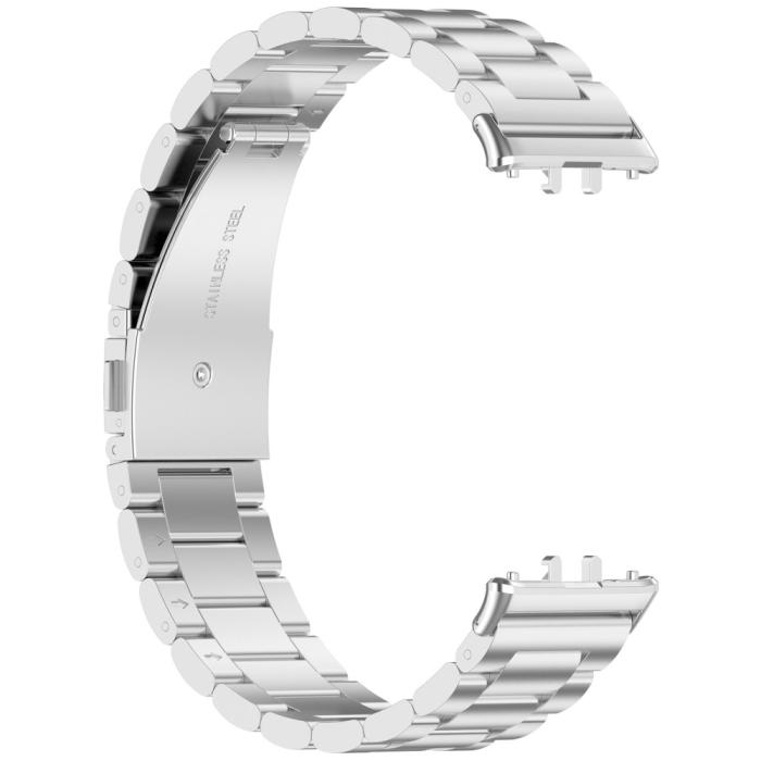 Bild 3,  Samsung Galaxy Watch Fit 3 Klockarmband Rostfritt Stål Silver - Teknikhallen.se