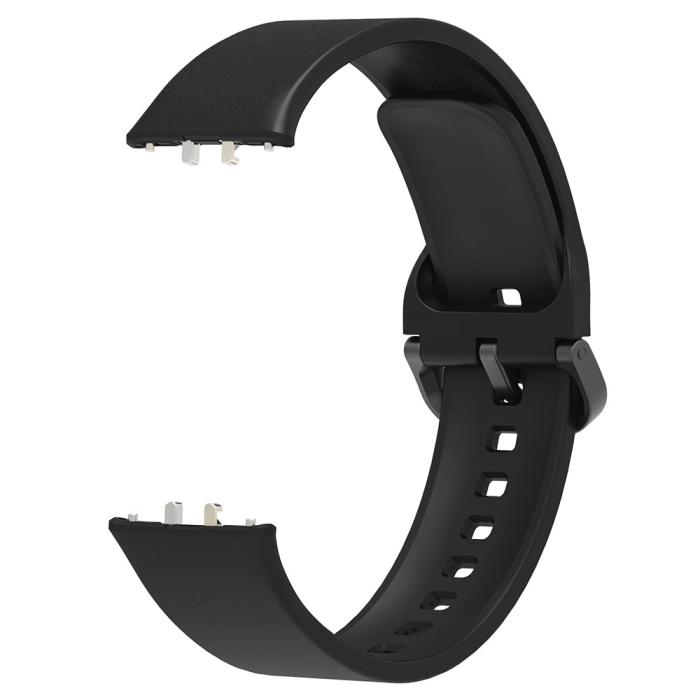 Bild 3,  Samsung Galaxy Watch Fit 3 Skal / Armband Silikon Svart - Teknikhallen.se