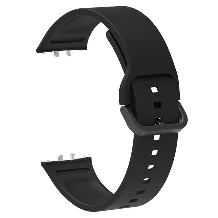Bild 4,  Samsung Galaxy Watch Fit 3 Skal / Armband Silikon Svart - Teknikhallen.se