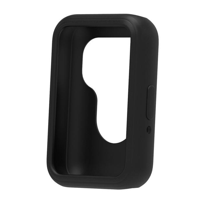 Bild 6,  Samsung Galaxy Watch Fit 3 Skal / Armband Silikon Svart - Teknikhallen.se