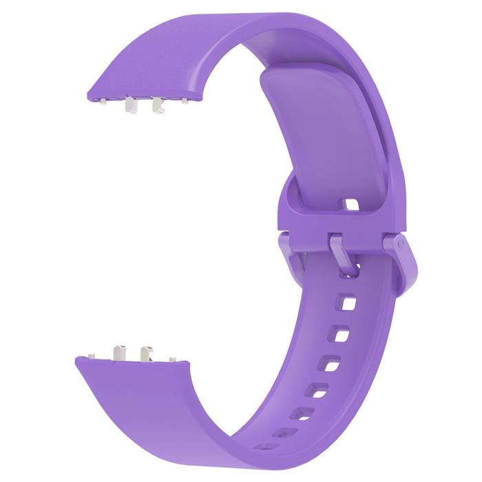 Bild 3,  Samsung Galaxy Watch Fit 3 Skal / Armband Silikon Lila - Teknikhallen.se