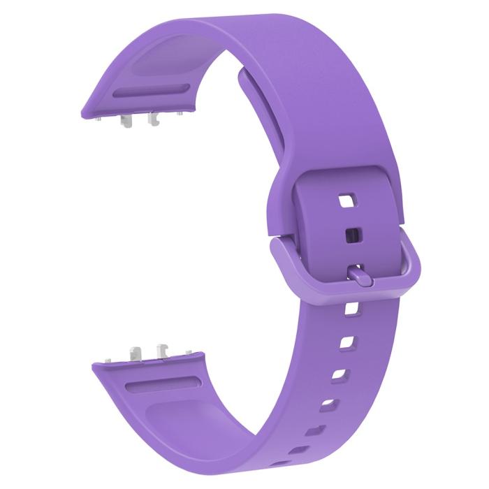 Bild 4,  Samsung Galaxy Watch Fit 3 Skal / Armband Silikon Lila - Teknikhallen.se