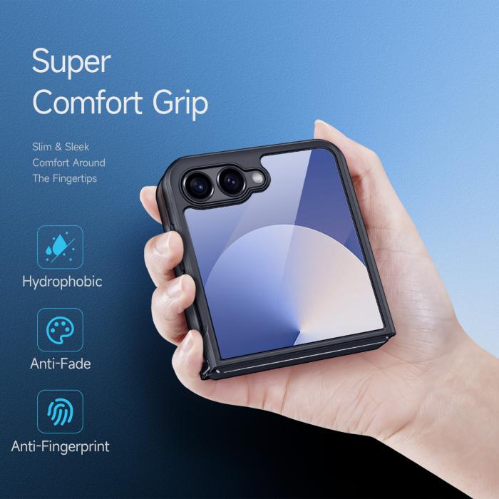 Bild 4, DUX DUCIS DUX DUCIS Galaxy Z Flip 7 Skal MagSafe Aimo Series Svart - Teknikhallen.se