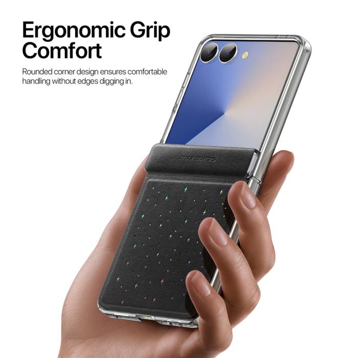 Bild 5, DUX DUCIS DUX DUCIS Samsung Galaxy Z Flip 7 Skal STEX Seris Svart - Teknikhallen.se
