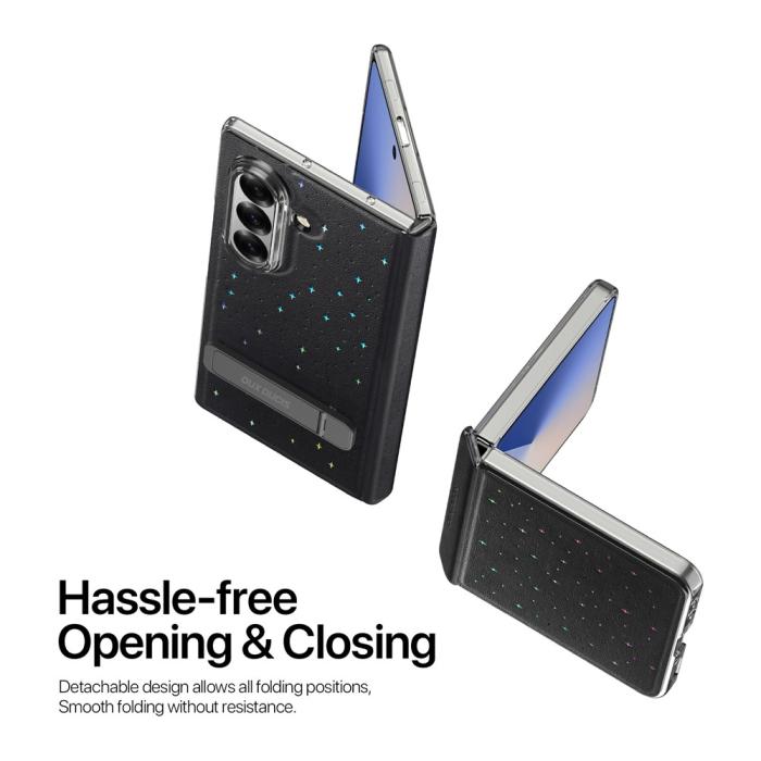 Bild 6, DUX DUCIS DUX DUCIS Samsung Galaxy Z Flip 7 Skal STEX Seris Svart - Teknikhallen.se