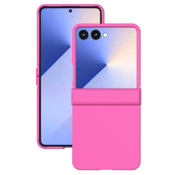 Bild 2, ABEEL ABEEL Samsung Galaxy Z Flip 7 Skal Skin Feel Rosa - Teknikhallen.se