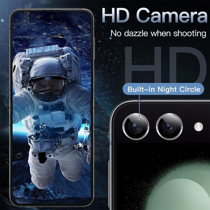 Bild 5, ENKAY ENKAY Samsung Galaxy Z Flip 7 Linsskydd Fade - Teknikhallen.se