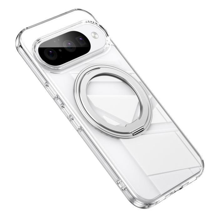 Bild 2,  Google Pixel 10 / 10 Pro Skal MagSafe Kickstand Transparent - Teknikhallen.se