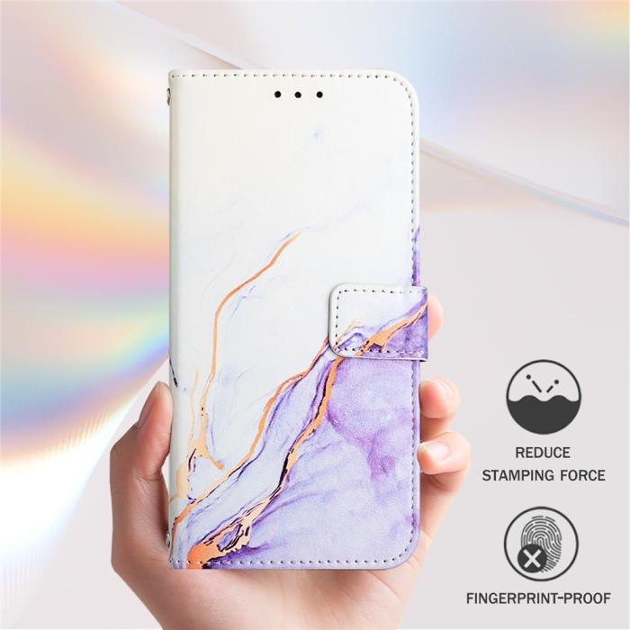 Bild 6,  Google Pixel 10/10 Pro / 9/9 Pro Fodral Marmor Vit / Lila - Teknikhallen.se