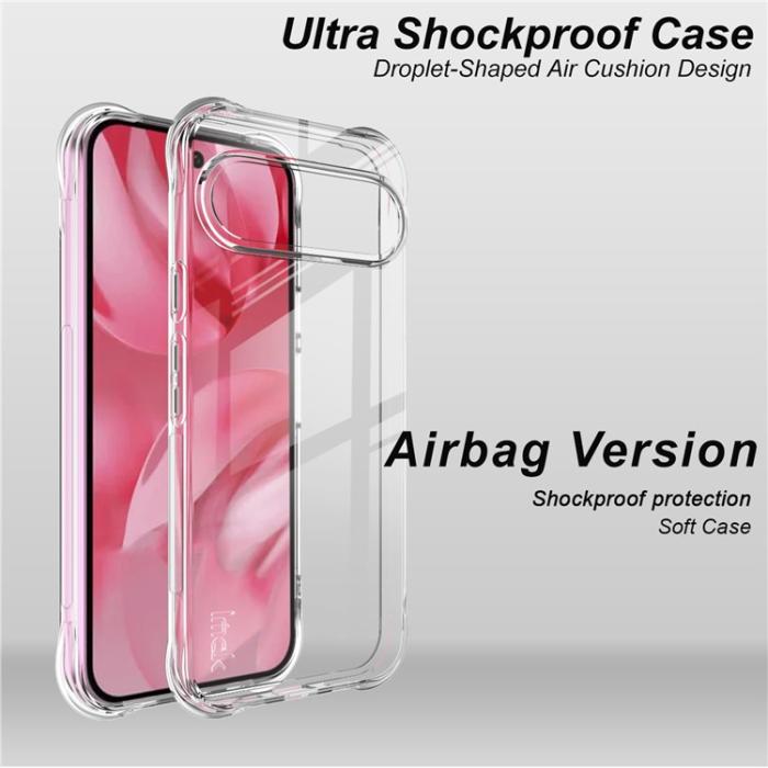 Bild 3, IMAK IMAK Google Pixel 10 / 10 Pro Skal TPU Shockproof Transparent - Teknikhallen.se