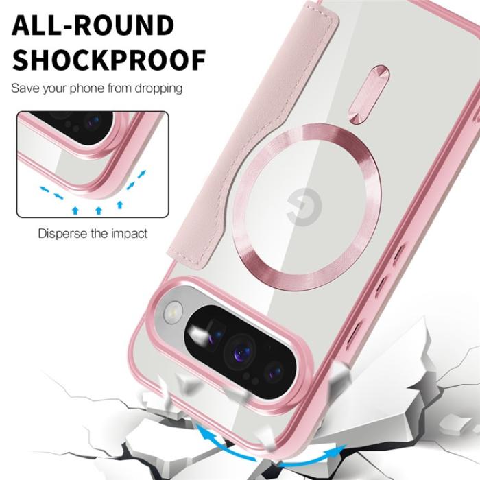 Bild 6,  Google Pixel 10 / 10 Pro Fodral MagSafe Rhombus Rosa - Teknikhallen.se