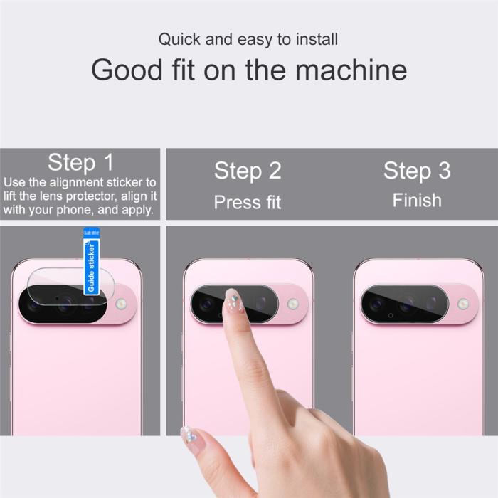 Bild 4, IMAK IMAK Google Pixel 10 Linsskydd Härdat Glas - Teknikhallen.se