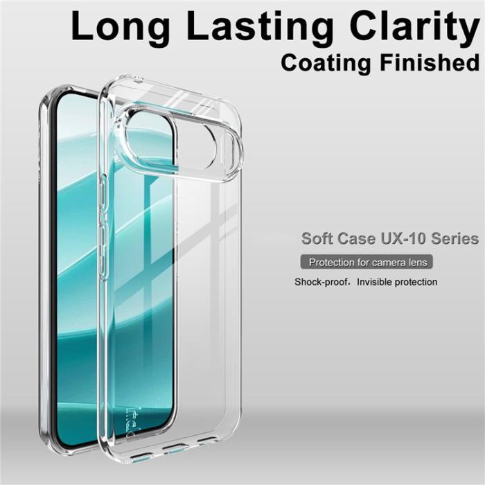 Bild 3, IMAK IMAK Google Pixel 10 Pro XL Skal Soft TPU Transparent - Teknikhallen.se