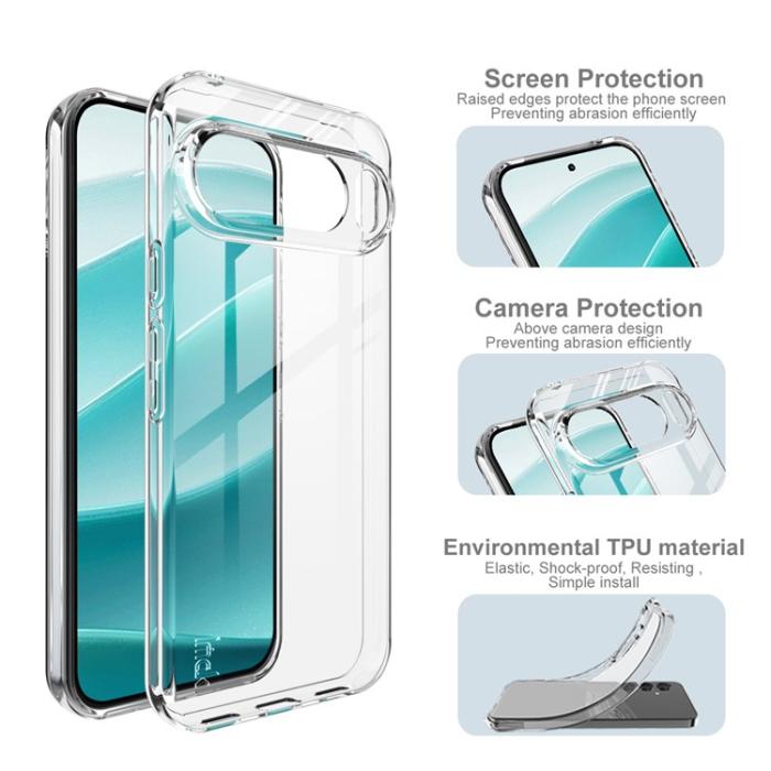 Bild 5, IMAK IMAK Google Pixel 10 Pro XL Skal Soft TPU Transparent - Teknikhallen.se