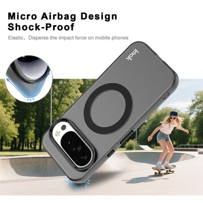 Bild 4, IMAK IMAK Google Pixel 10 Pro XL Skal MagSafe Anti Drop Svart - Teknikhallen.se