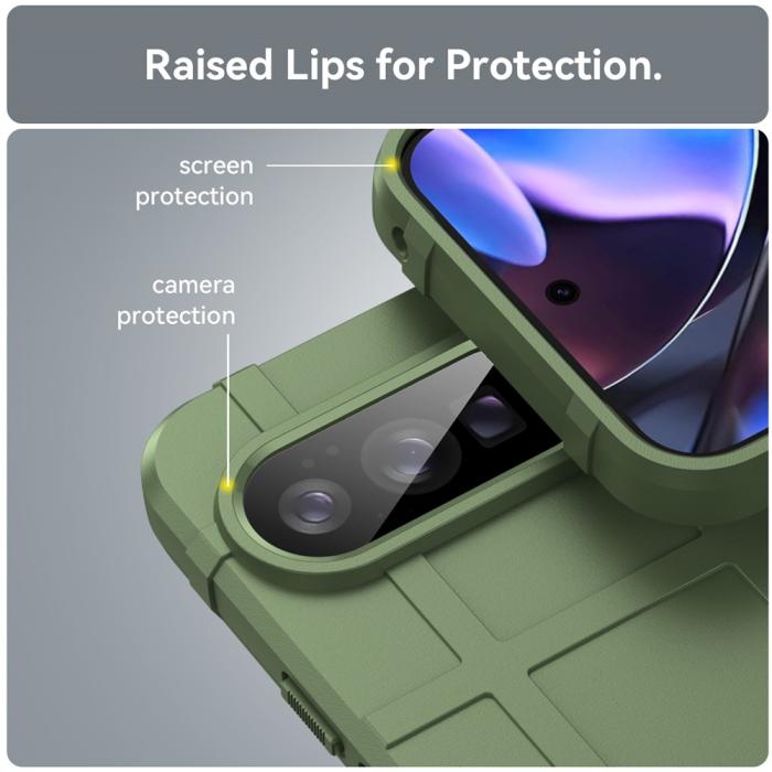 Bild 5,  Google Pixel 10 Pro XL Skal Robust Grön - Teknikhallen.se