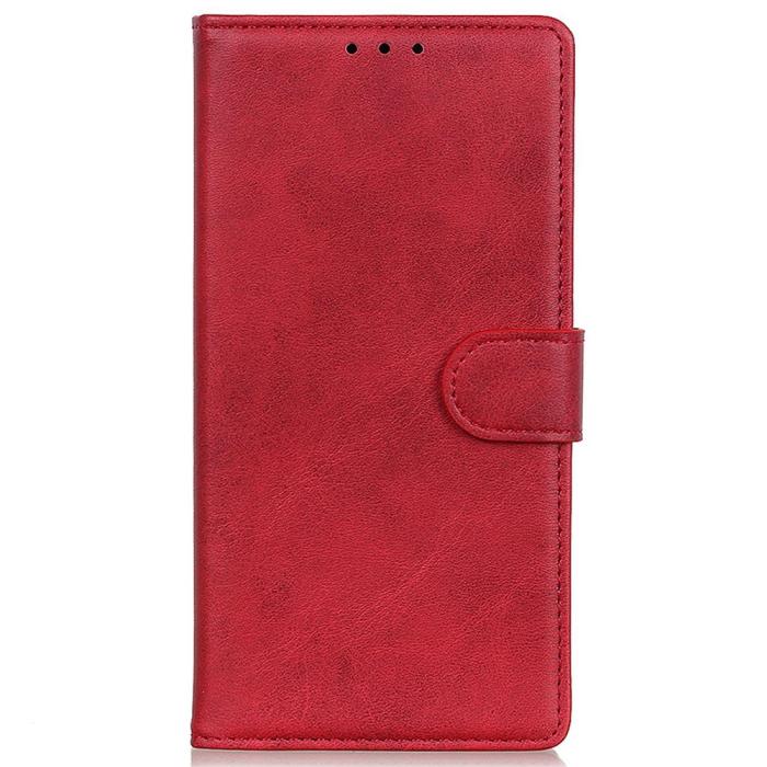 Bild 6,  Google Pixel 10 Pro XL/ 9 Pro XL Fodral Läder Röd - Teknikhallen.se
