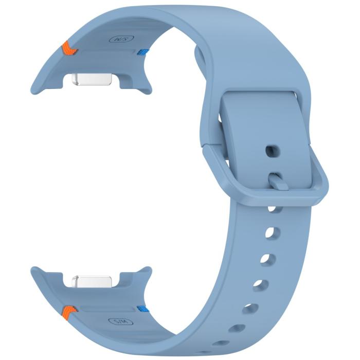 Bild 3,  Galaxy Watch 8 46/44/40 mm Klockarmband Silkon Blå - Teknikhallen.se