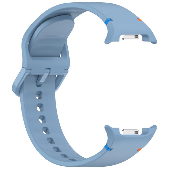 Bild 4,  Galaxy Watch 8 46/44/40 mm Klockarmband Silkon Blå - Teknikhallen.se