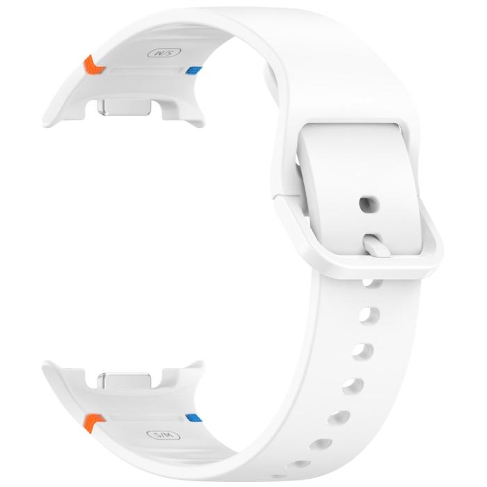 Bild 3,  Galaxy Watch 8 46/44/40 mm Klockarmband Silkon Vit - Teknikhallen.se