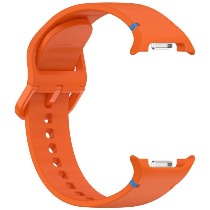 Bild 4,  Galaxy Watch 8 46/44/40 mm Klockarmband Silkon Orange - Teknikhallen.se