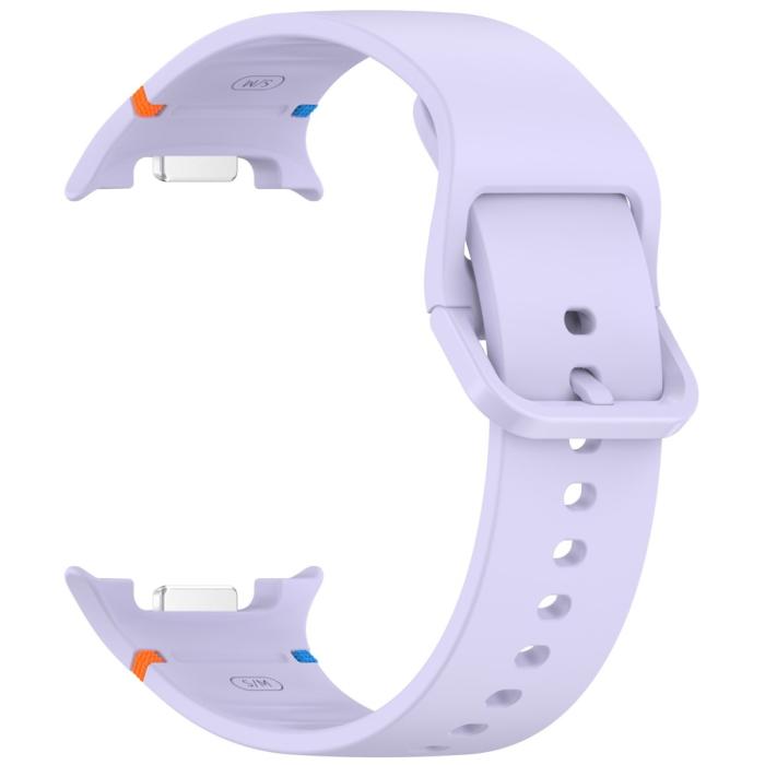 Bild 3,  Galaxy Watch 8 46/44/40 mm Klockarmband Silkon Lila - Teknikhallen.se