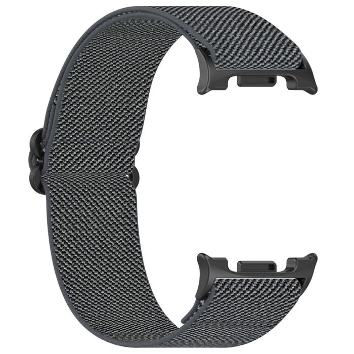 Bild 2,  Galaxy Watch 8 46/44/40 mm Armband Justerbart Nylon Grå - Teknikhallen.se