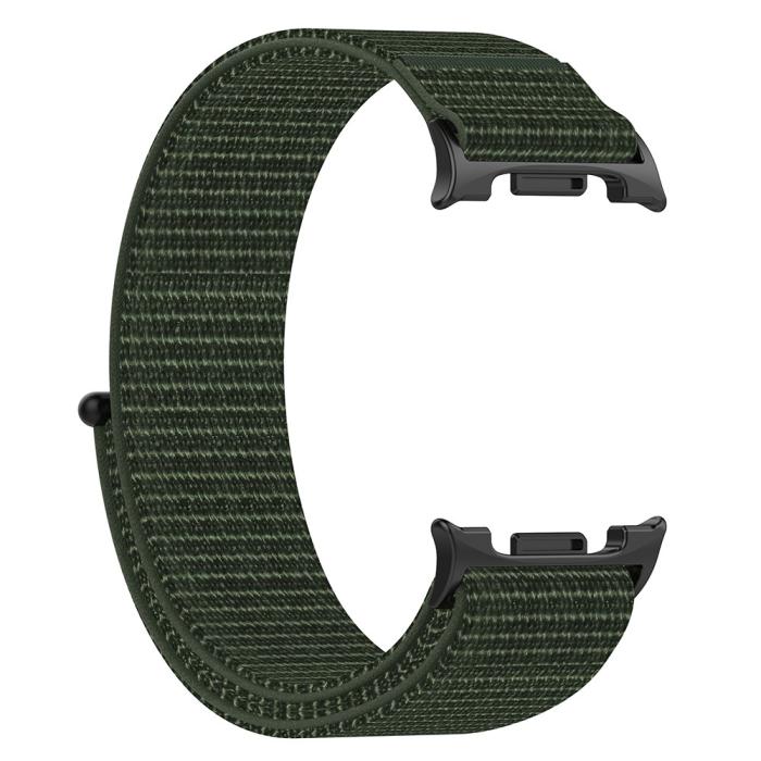 Bild 2,  Galaxy Watch 8 46/44/40 mm Armband Nylon Loop Militär Grön - Teknikhallen.se