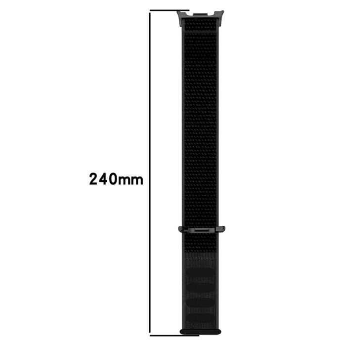 Bild 6,  Galaxy Watch 8 46/44/40 mm Armband Nylon Loop Militär Grön - Teknikhallen.se