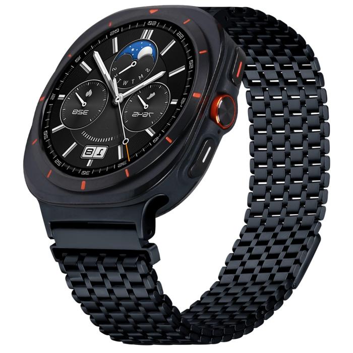Bild 2,  Galaxy Watch 8 46/44/40 mm Armband Magnetisk Loop Grå - Teknikhallen.se