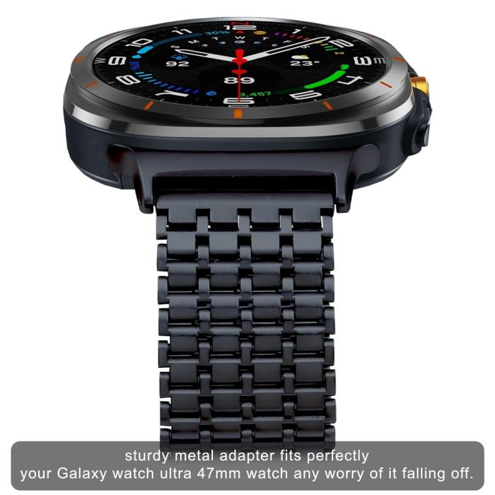 Bild 4,  Galaxy Watch 8 46/44/40 mm Armband Magnetisk Loop Grå - Teknikhallen.se