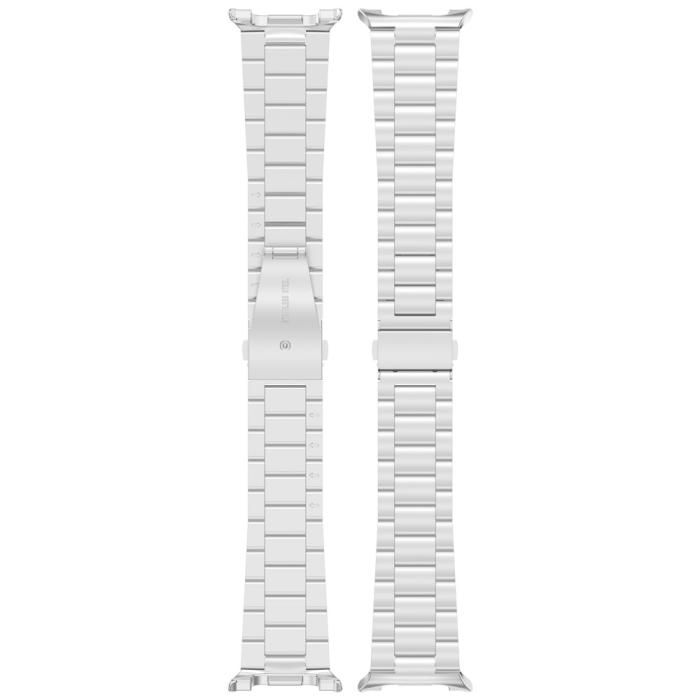 Bild 5,  Galaxy Watch 8 46/44/40 mm Armband Rostfritt Stål Silver - Teknikhallen.se