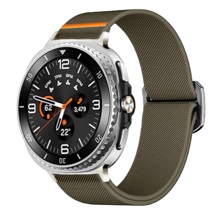 Bild 2,  Galaxy Watch 8 46/44/40 mm Armband Justerbart Nylon - Teknikhallen.se