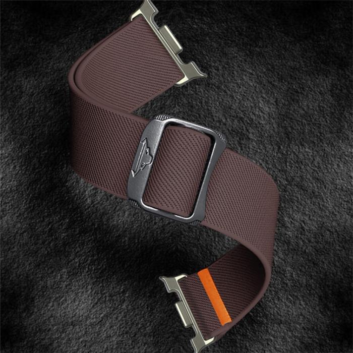 Bild 3,  Galaxy Watch 8 46/44/40 mm Armband Justerbart Nylon Lila - Teknikhallen.se