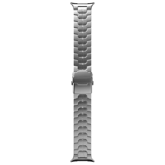 Bild 3,  Samsung Galaxy Watch 8 46/44/40 mm Armband Metall Grå - Teknikhallen.se